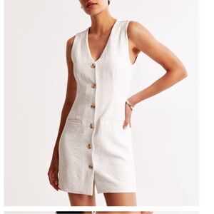 A&F button up dress